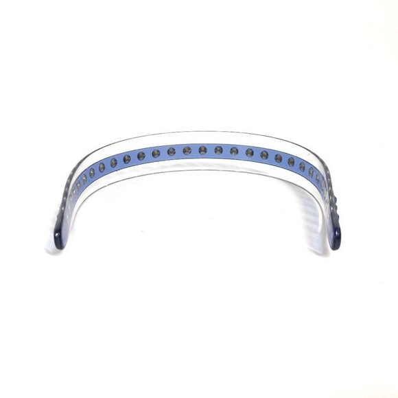 MIUMIU Rhinestone hair accessories headband hair band Katyusha Plastic blue - Picture 4 of 11